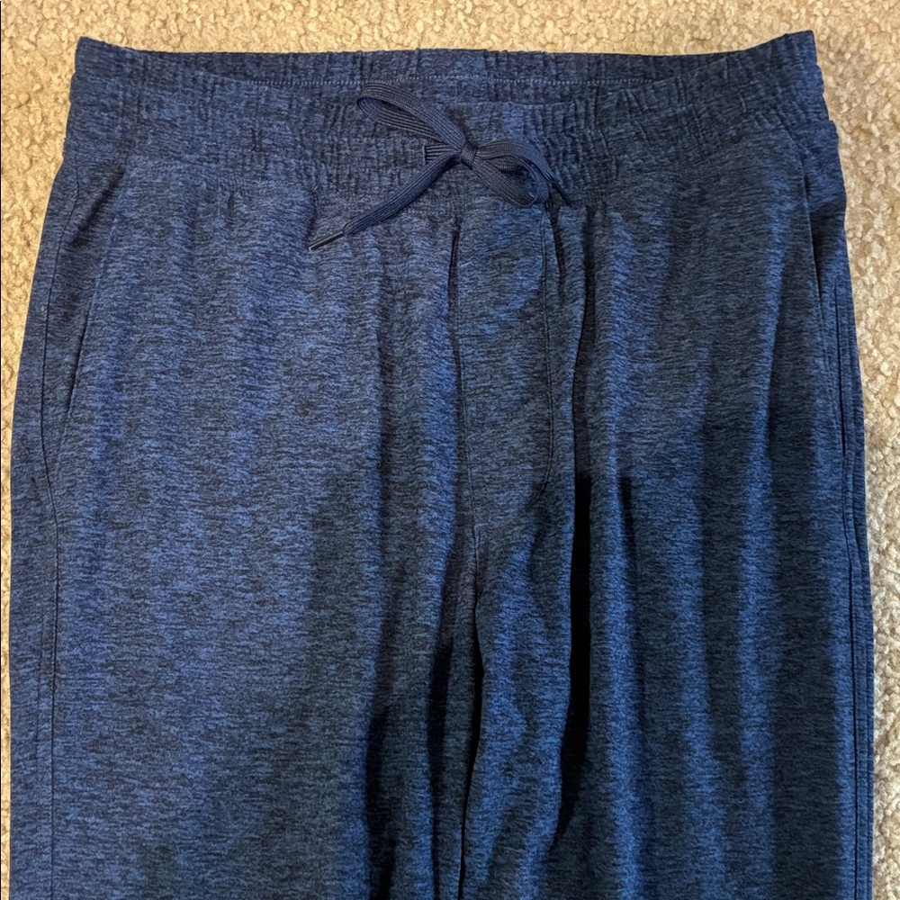Outdoor Voices Men's Cloudknit Slim Navy Sweatpants Joggers - Picture 7 of 9